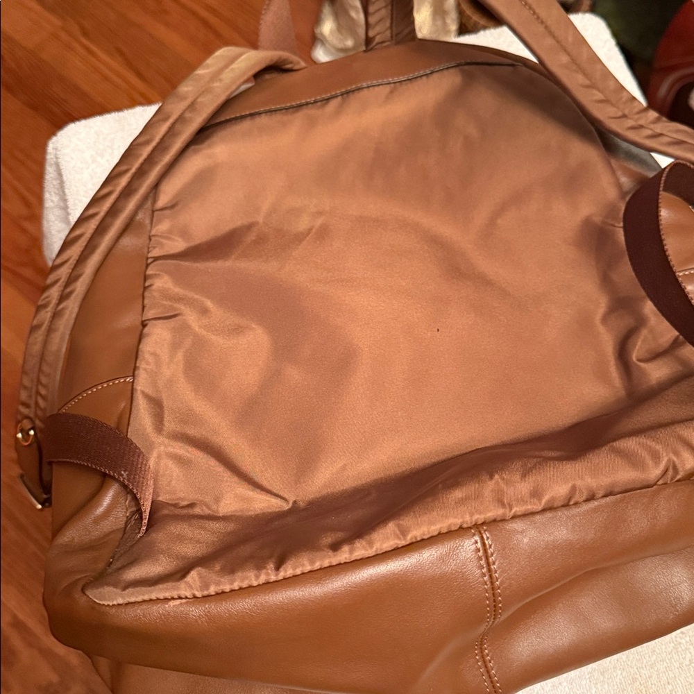 Coach Brown and Tan Signature Backpack - Picture 4 of 4